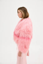 Georgina Jacket - Rosewater/Flamingo Pink JACKET Bubish Luxe