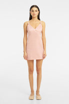 Bella Mini Dress - Ballet Pink DRESS Bubish Luxe