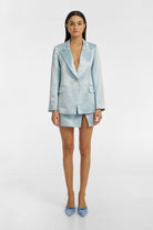 Ella Blazer - Pale Blue JACKET Bubish Luxe
