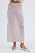 bubish Georgia Rosebud Knit Skirt Lilac SKIRT