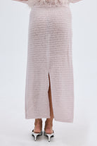 bubish Georgia Rosebud Knit Skirt Lilac SKIRT