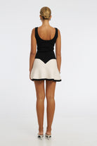 bubish Kendall Knit Dress Black/White DRESS