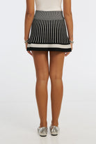 bubish Simone Knit Skirt Black/White SKIRT