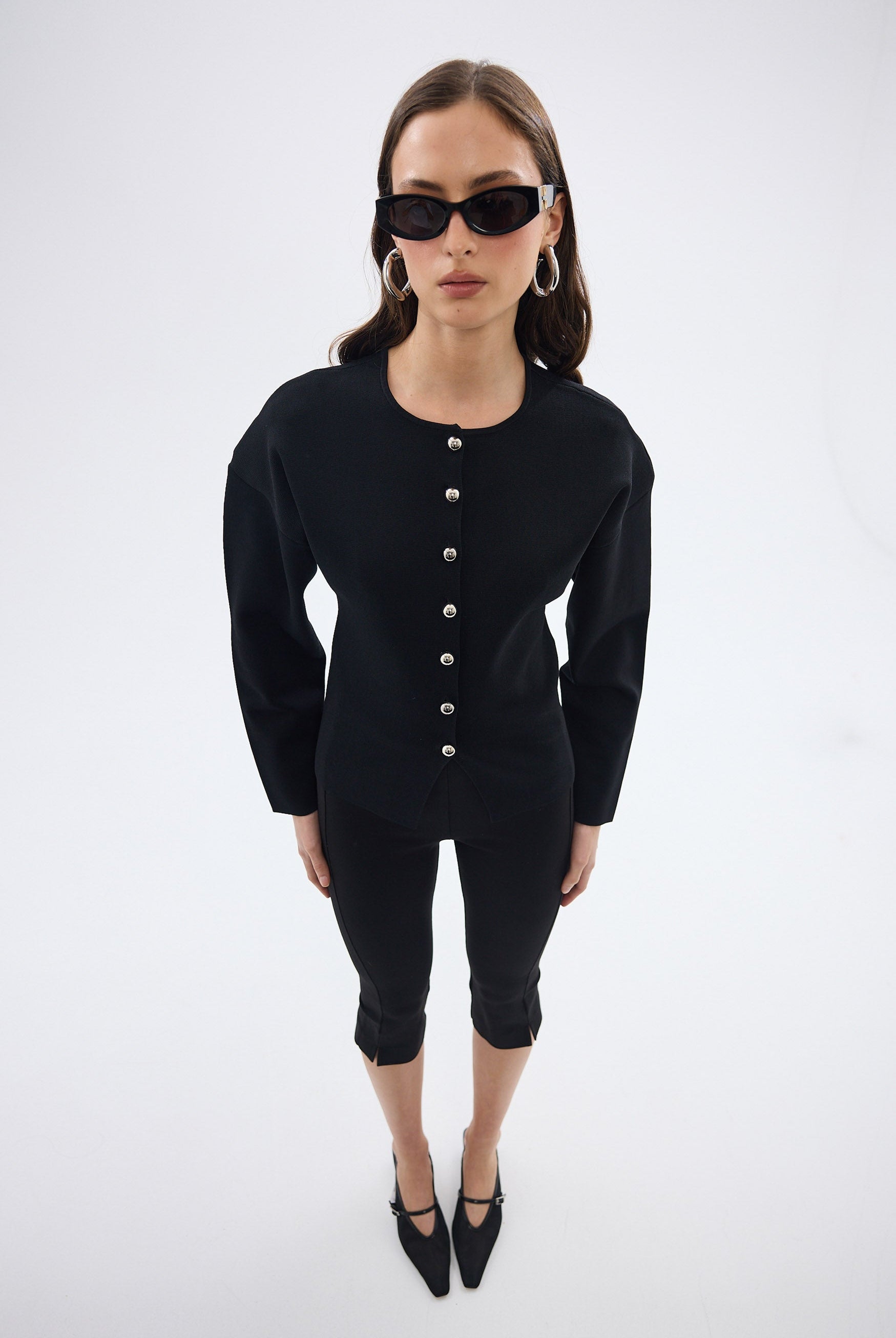 bubish Bronte Knit Cardigan Black KNIT CARDIGAN