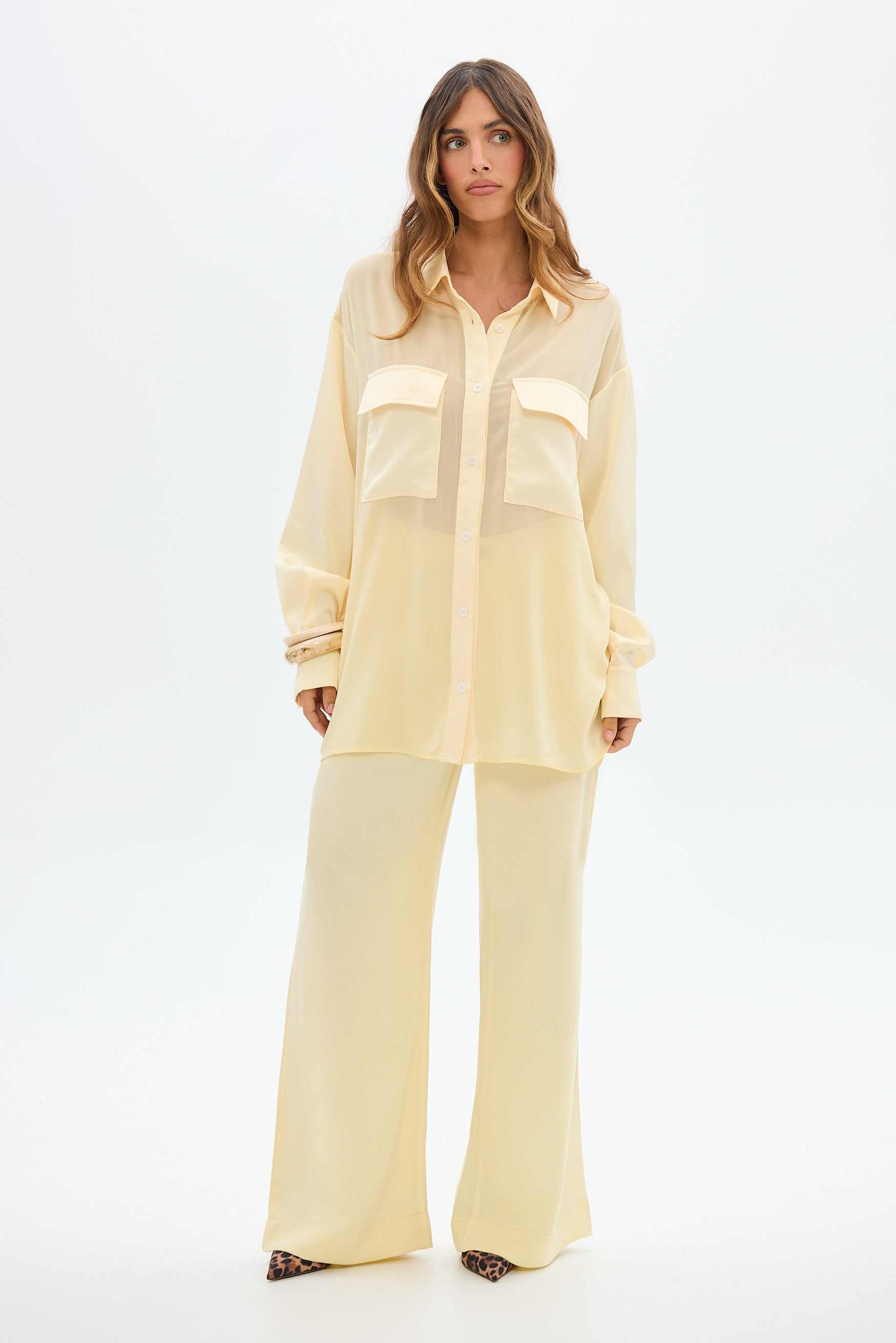 bubish Celeste Shirt Pale Yellow SHIRT