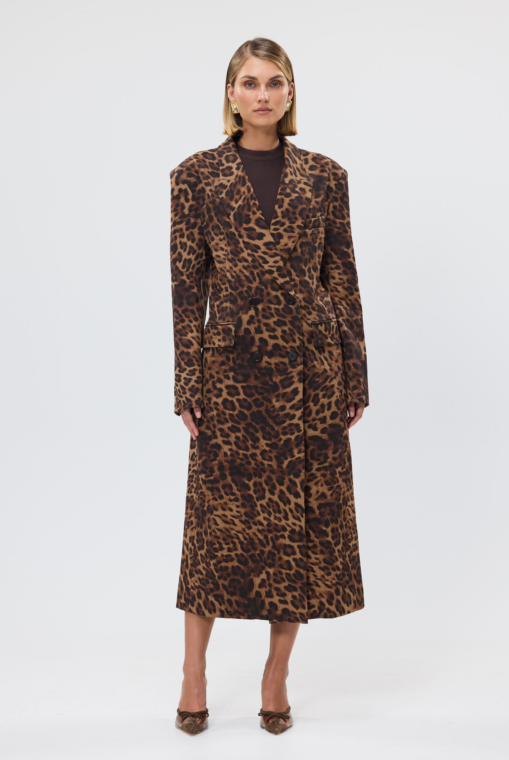 bubish Charlee Coat Leopard LEAOPARD COAT