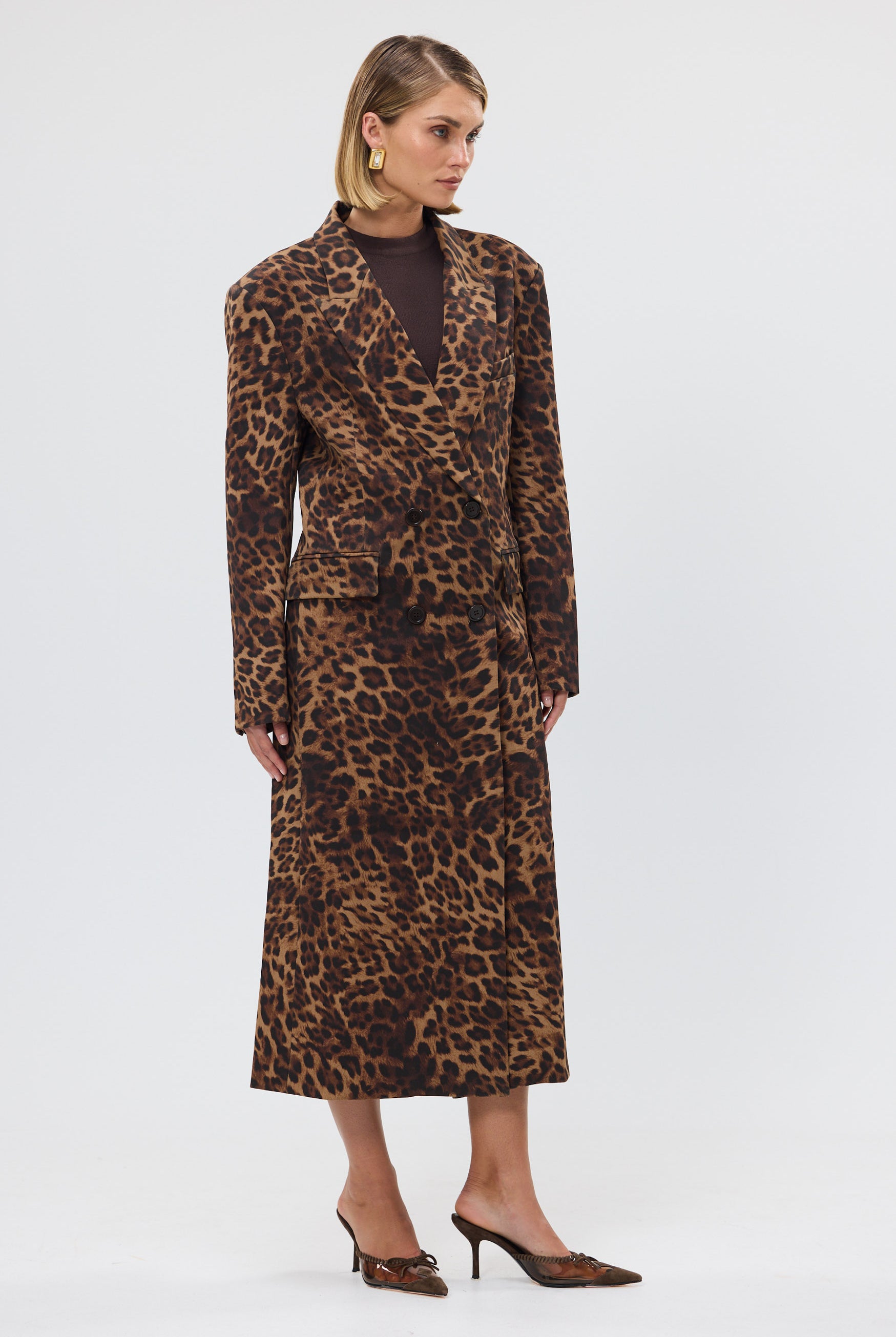 bubish Charlee Coat Leopard LEAOPARD COAT