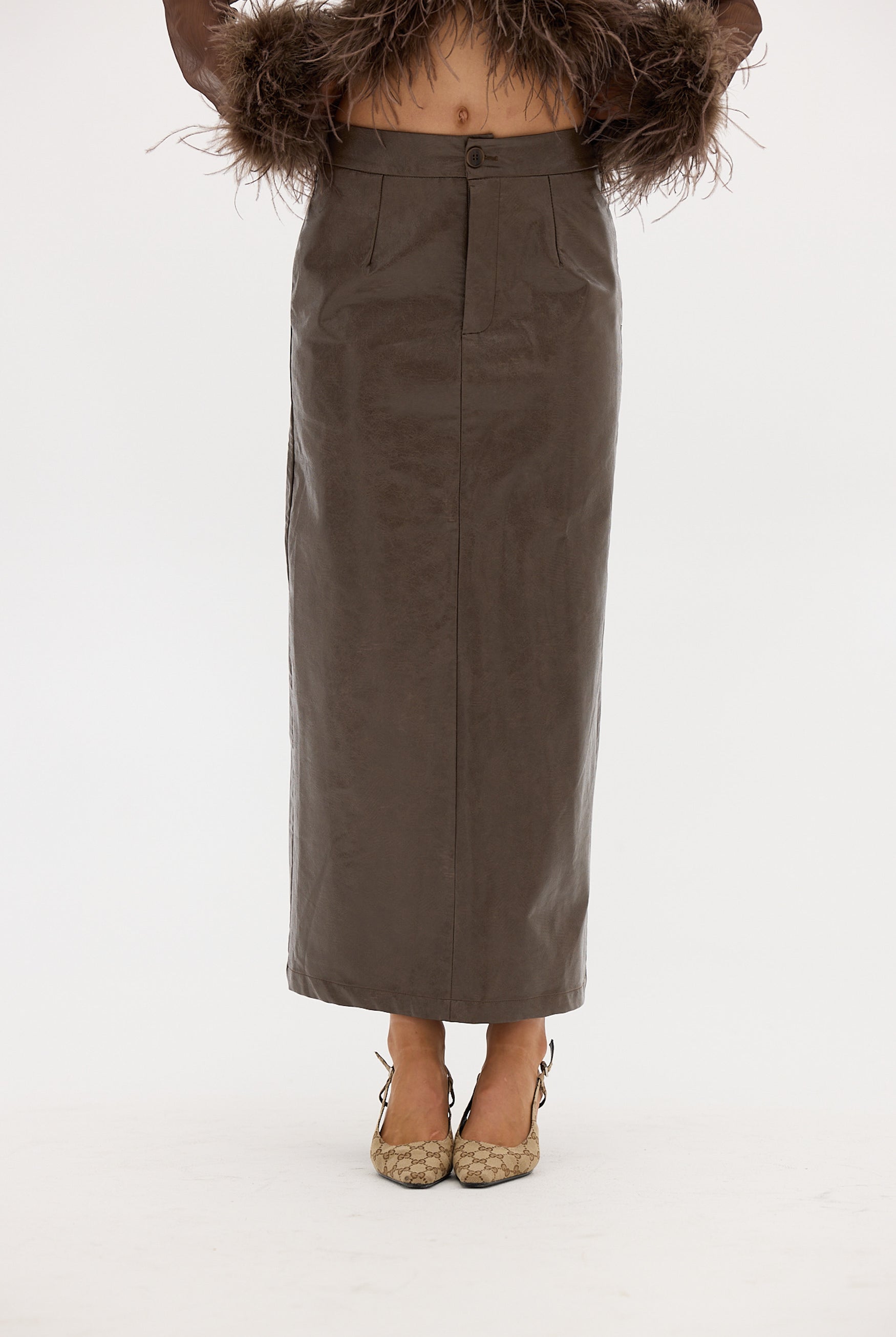 bubish Eliza Maxi Skirt Chocolate SKIRT