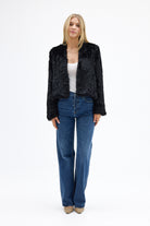bubish Emma Faux Fur Jacket Black JACKET