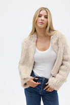 bubish Emma Fur Jacket Black JACKET