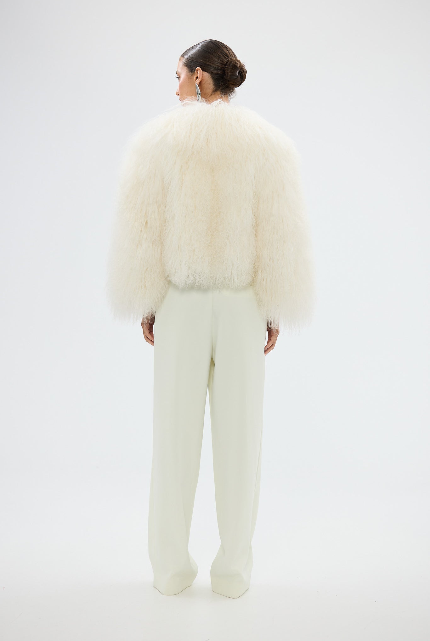 bubish Georgina Jacket White WOOL JACKET
