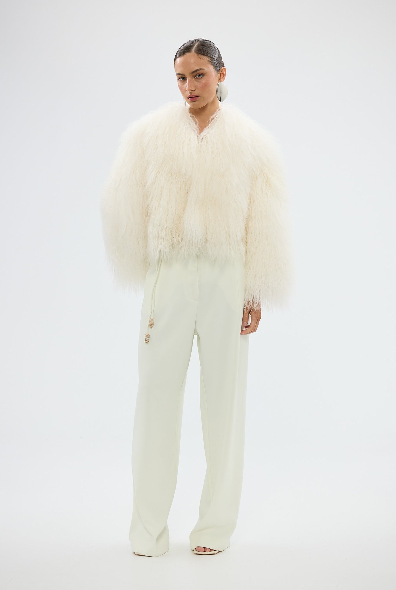 bubish Georgina Jacket White WOOL JACKET