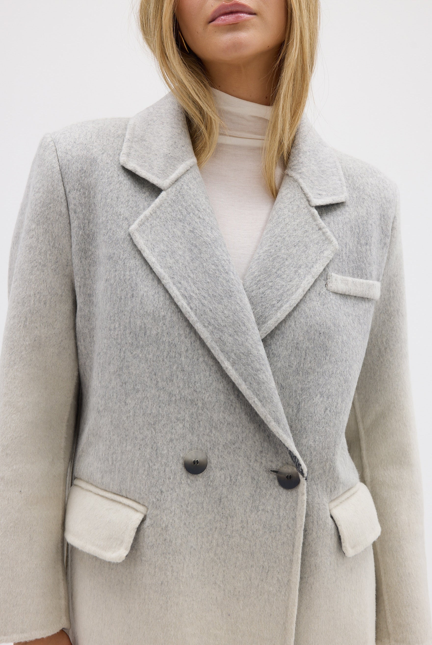 bubish Isla Coat  - Grey Marle COAT