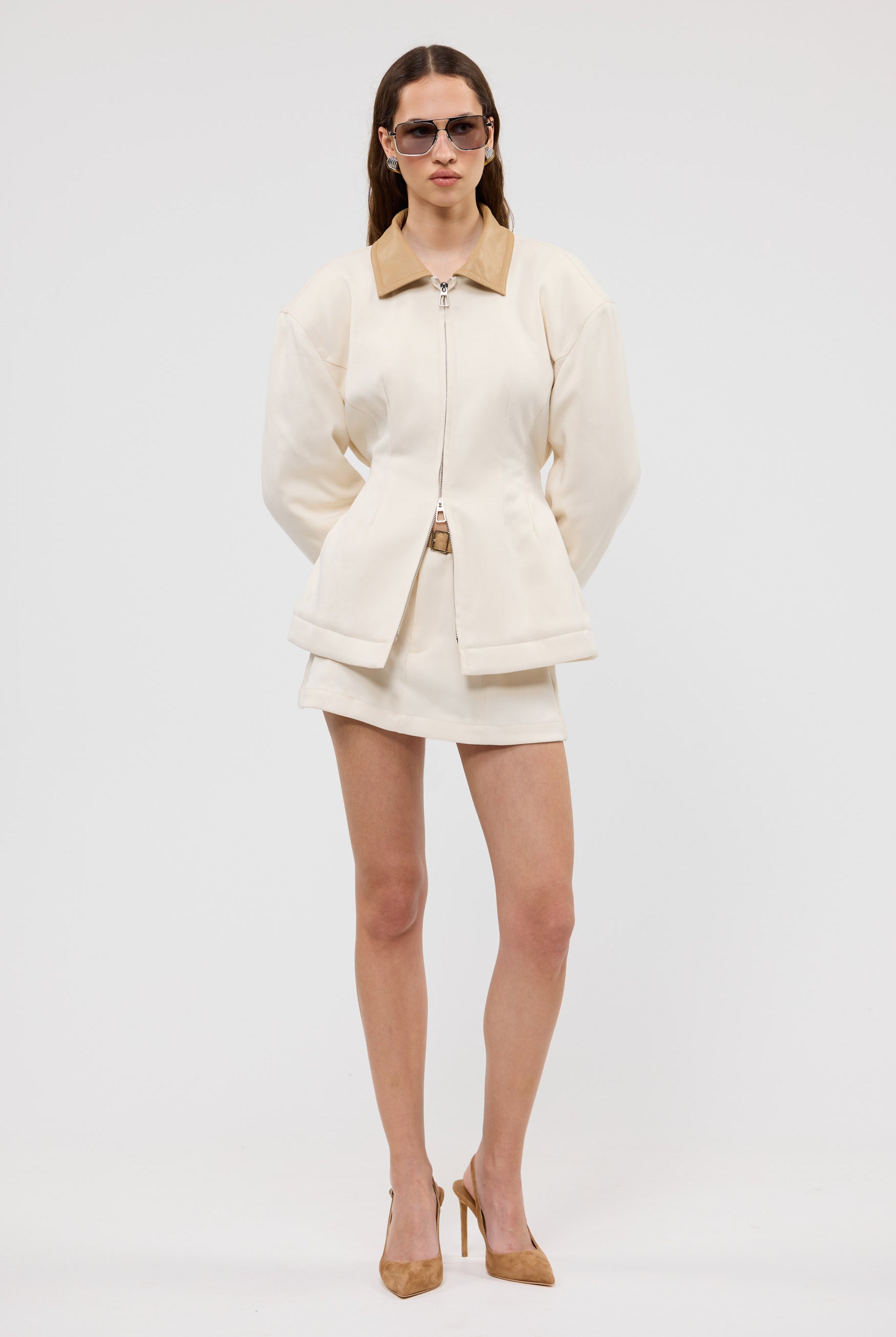 bubish Olivia Skirt Ivory MINI SKIRT