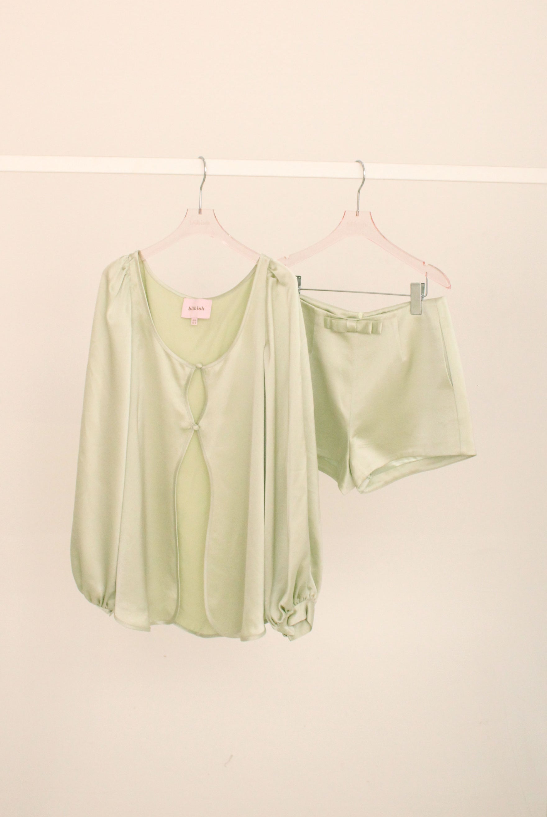 bubish Penelope Blouse - Pistachio TOPS