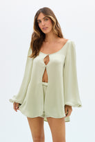 bubish Penelope Blouse - Pistachio TOPS