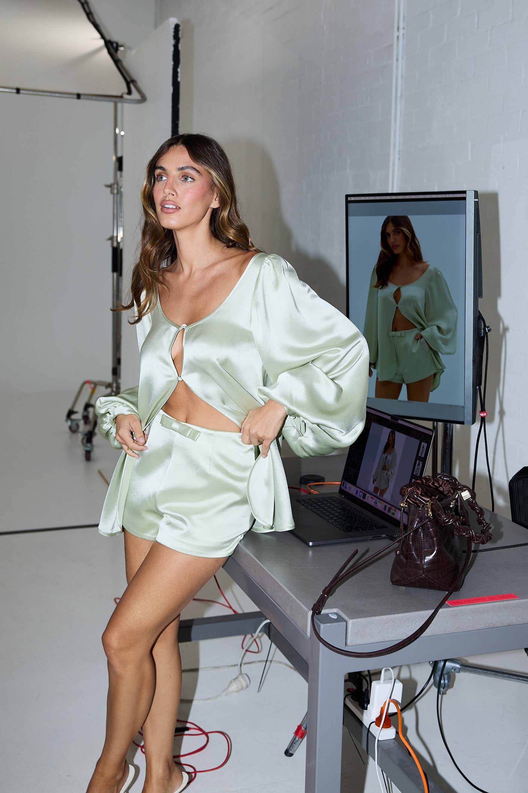 bubish Penelope Blouse - Pistachio TOPS