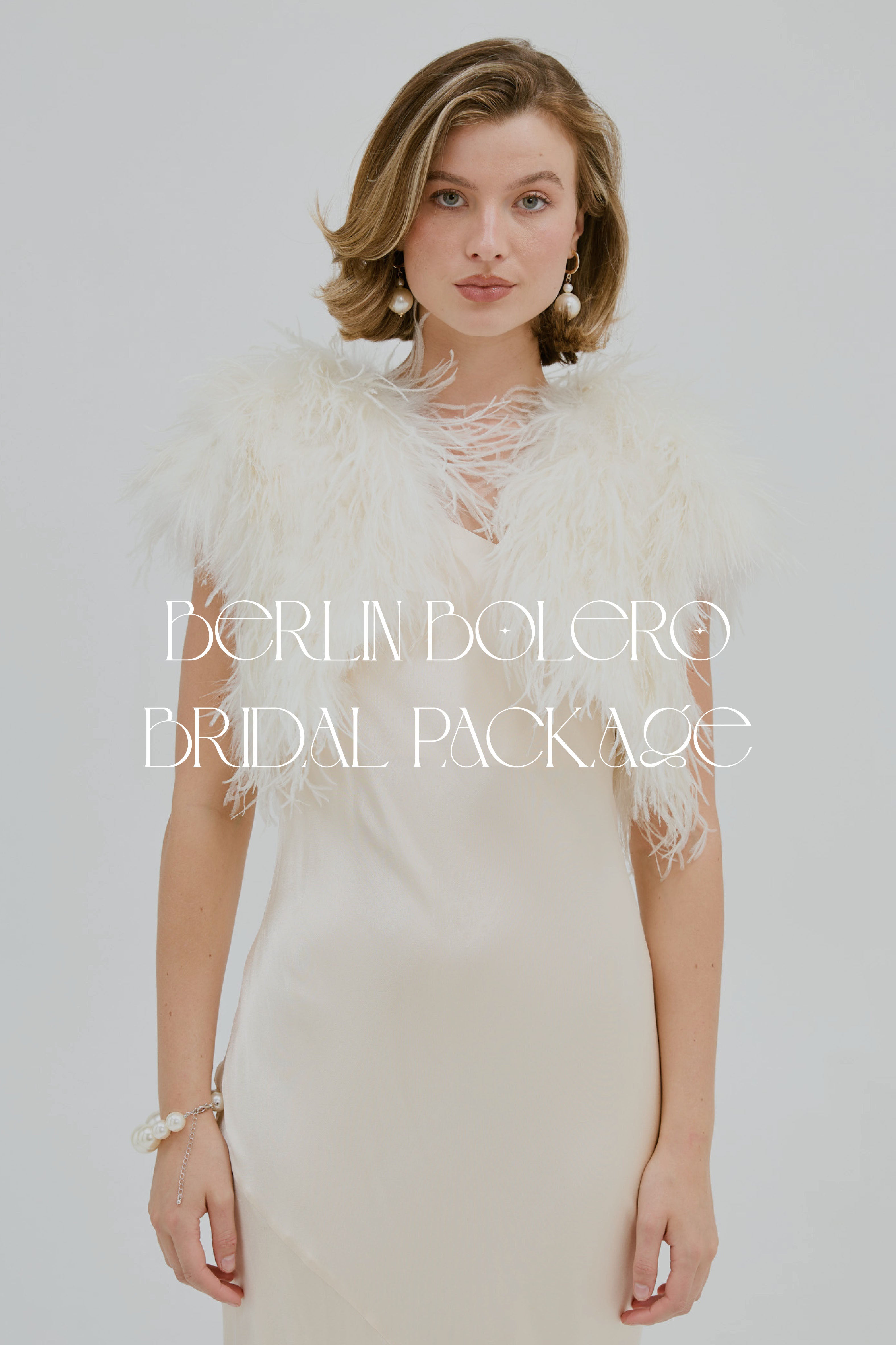 Berlin Bridal Package - 3 x Boleros + 1 complimentary