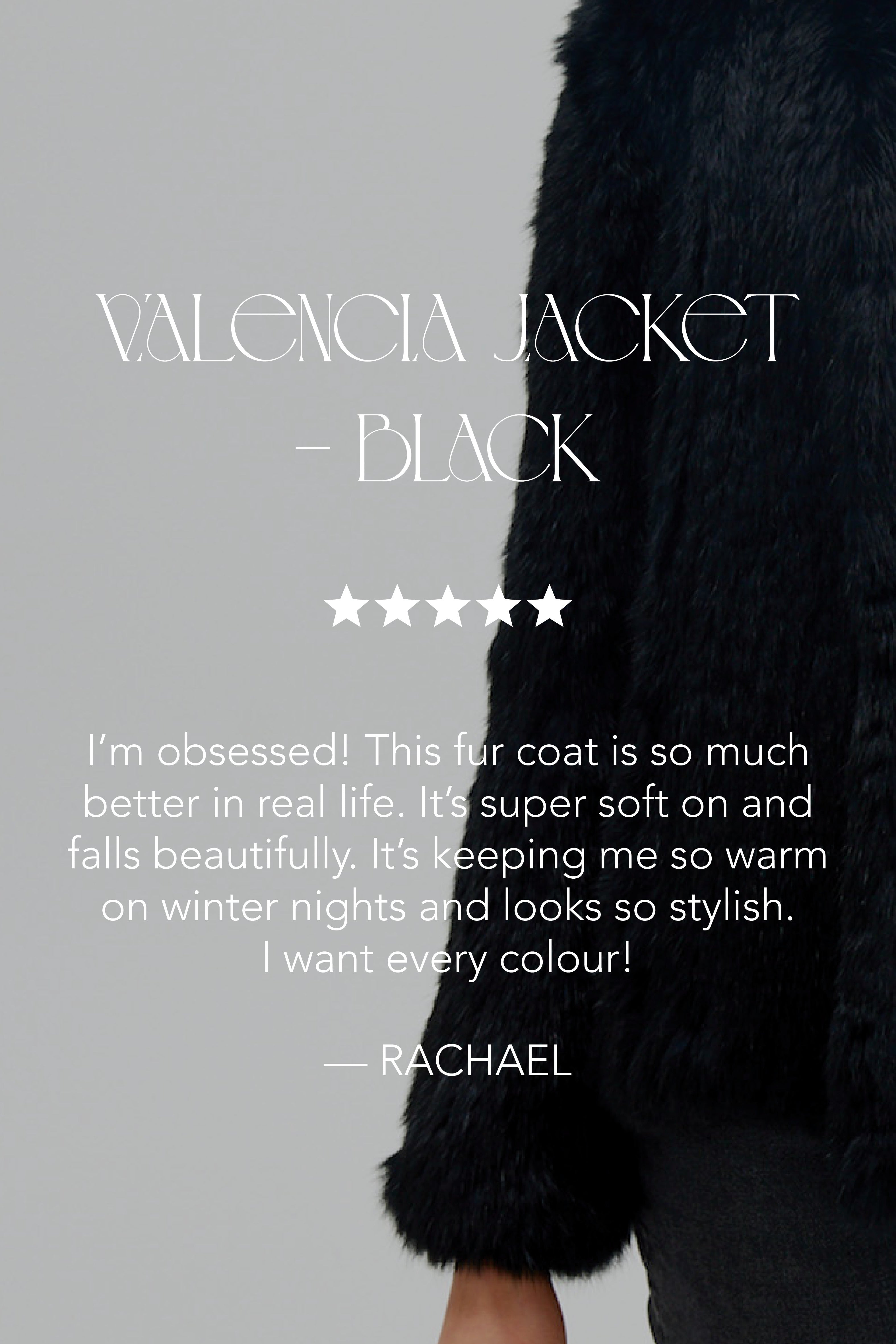 Valencia Jacket - Black JACKET Bubish Luxe