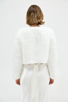 Faux Lola Jacket - White JACKET Bubish Luxe