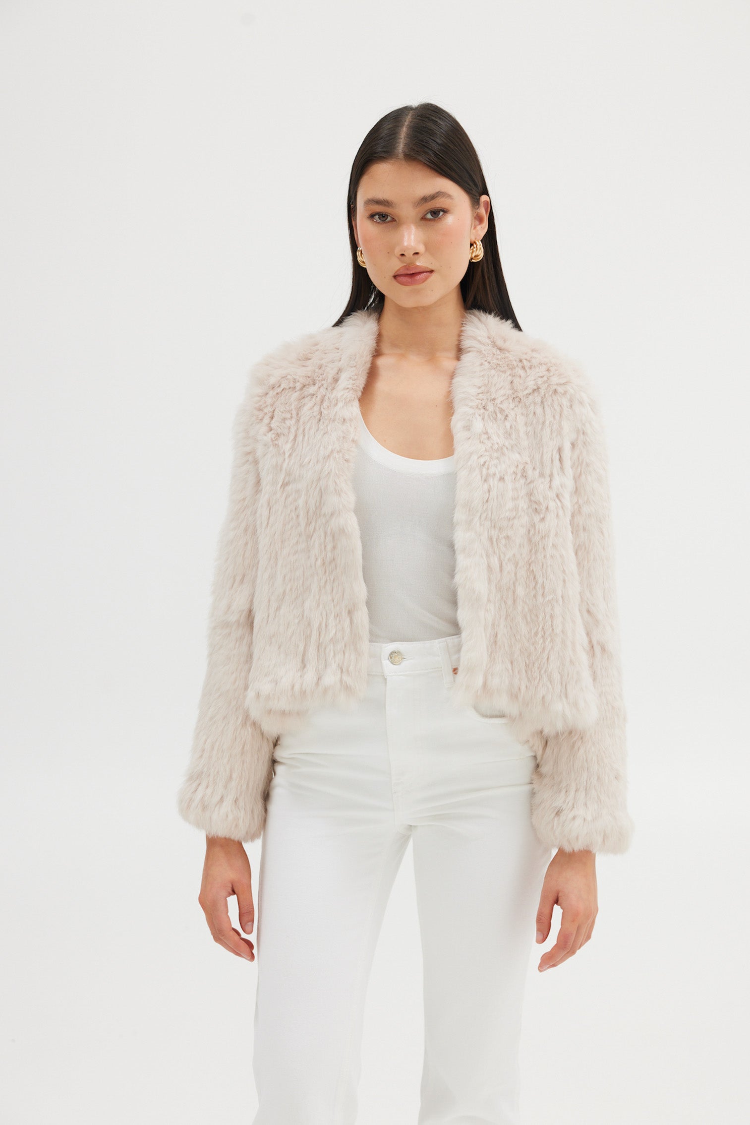 Emma Jacket - Stone JACKET Bubish Luxe