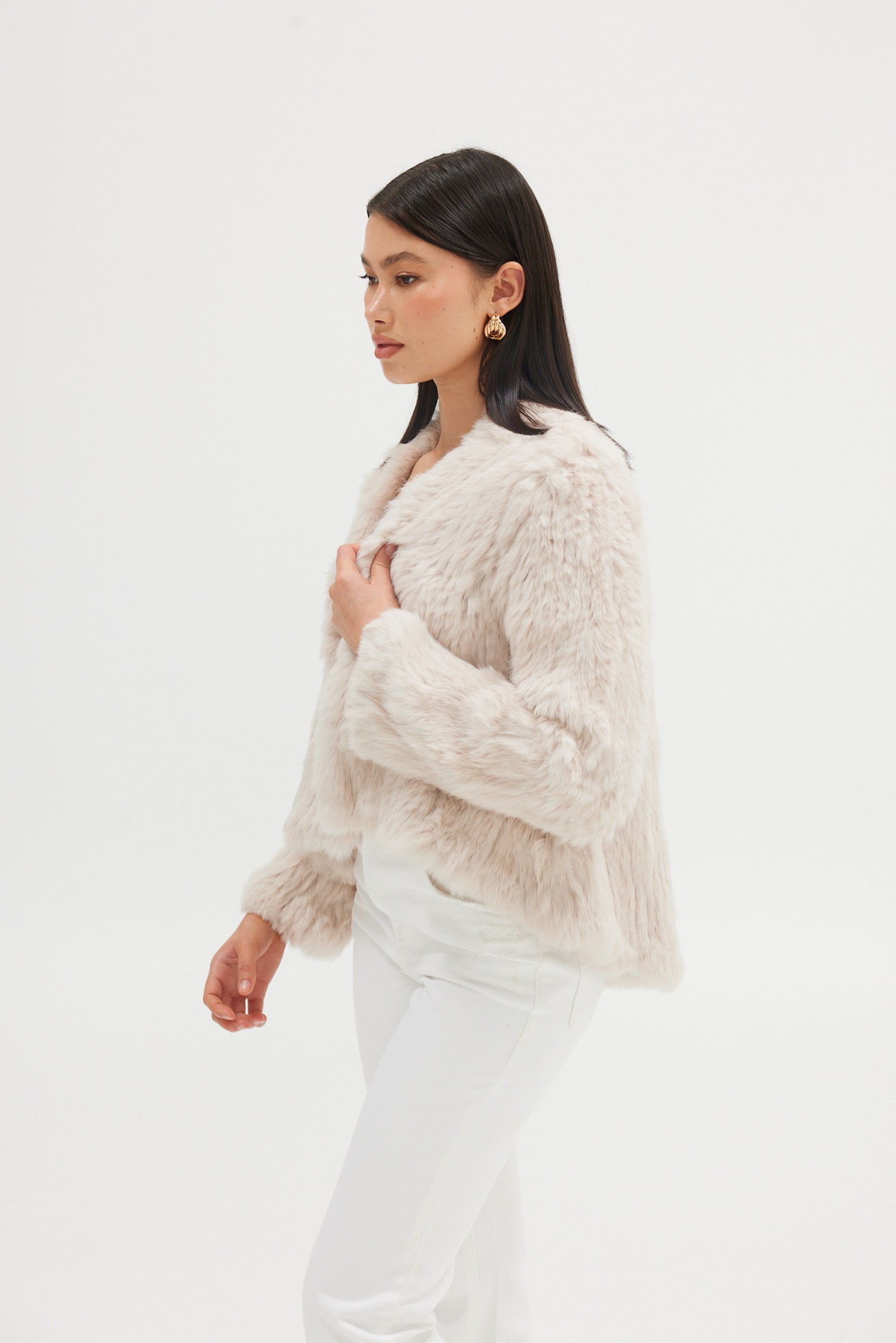 Emma Jacket - Stone JACKET Bubish Luxe