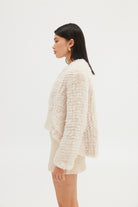 Faux Emma Jacket - Oatmeal JACKET Bubish Luxe