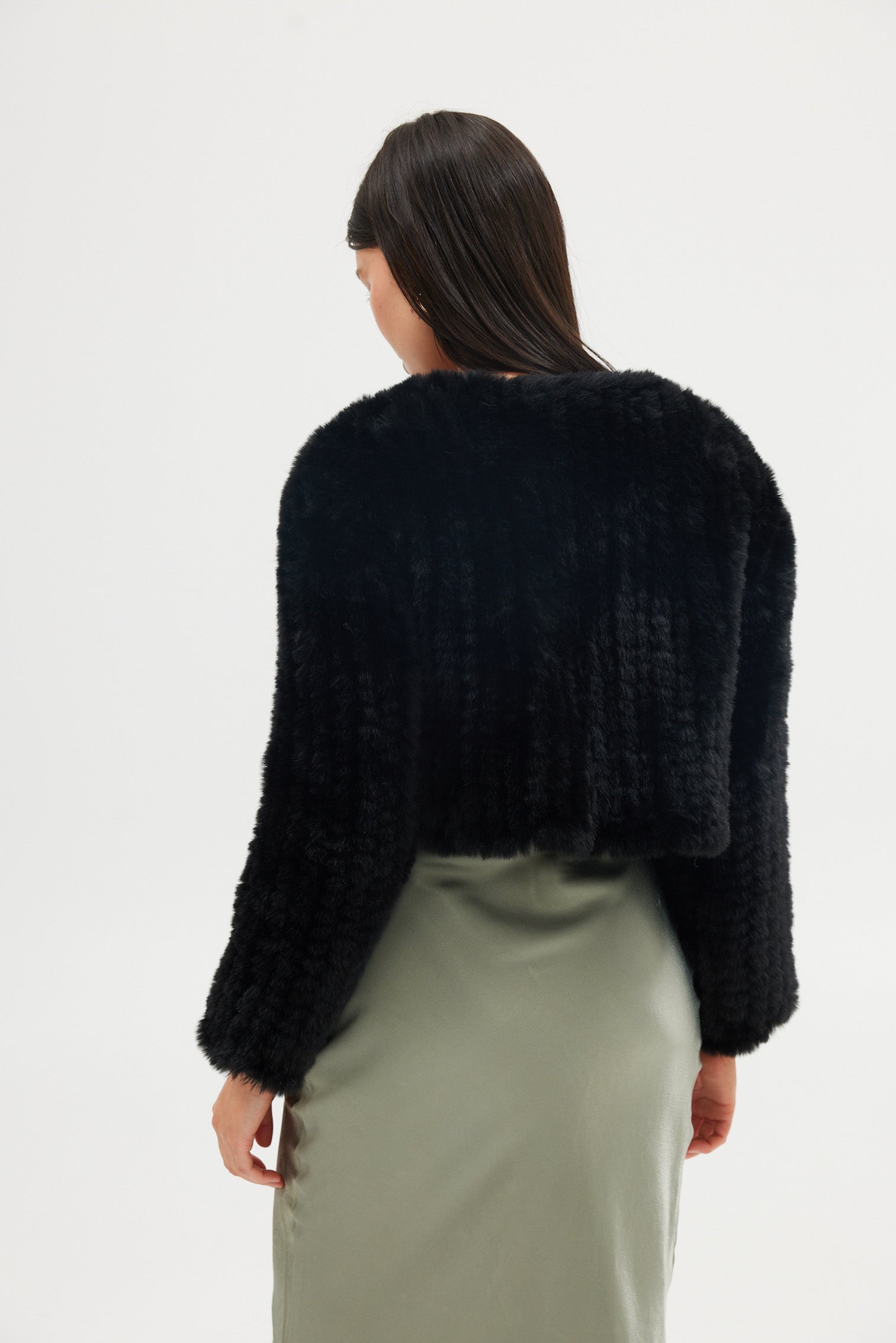 Faux Lola Jacket - Black JACKET Bubish Luxe