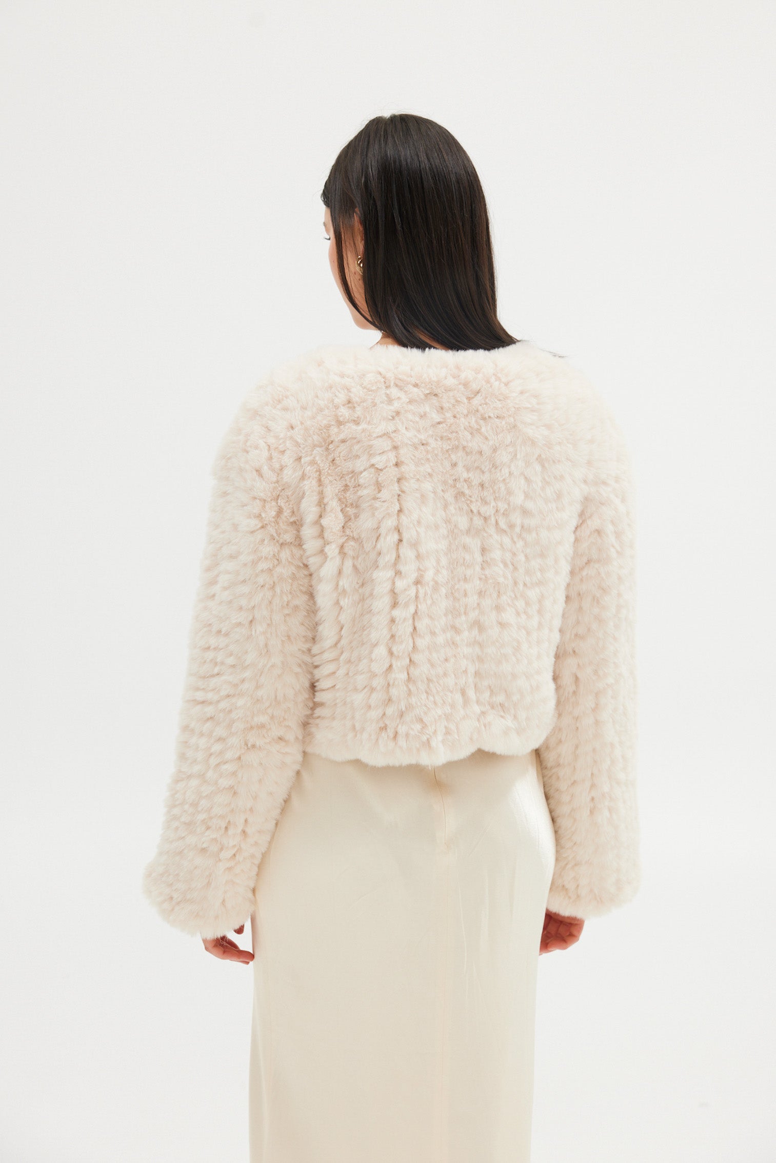 Faux Lola Jacket - Oatmeal JACKET Bubish Luxe