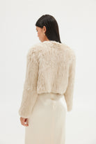 Lola Crop Jacket - Oatmeal JACKET Bubish Luxe