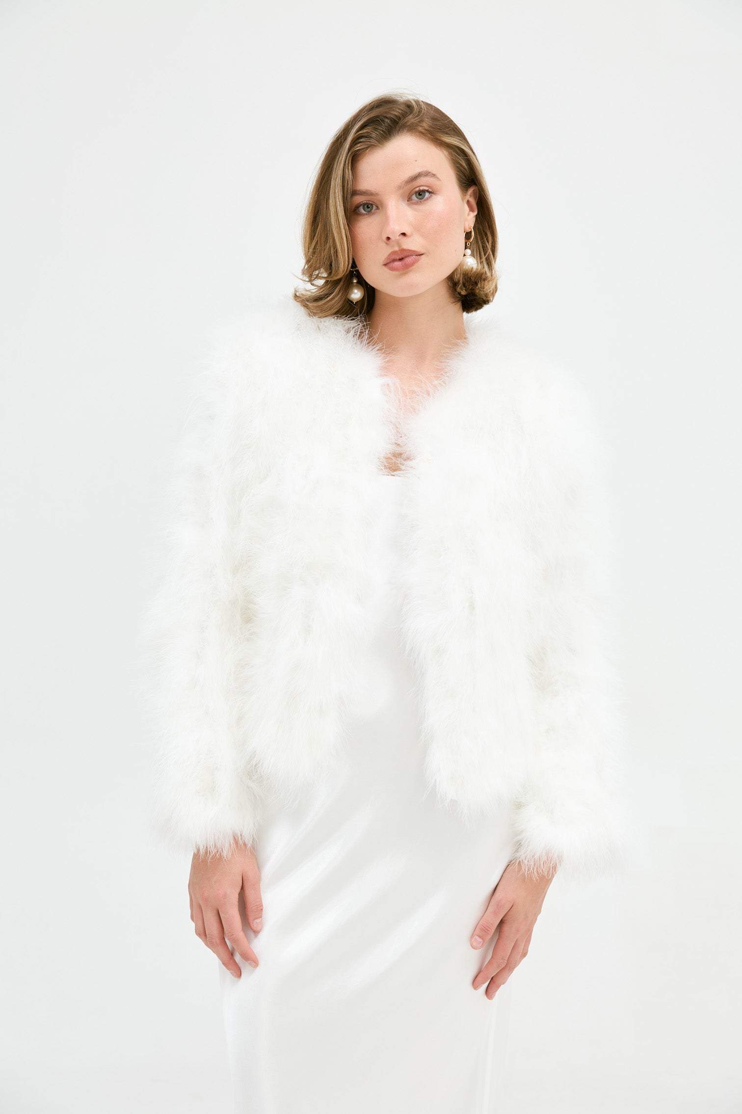 Scarlett Jacket - White JACKET Bubish Luxe