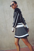 bubish Simone Knit Skirt Black/White SKIRT