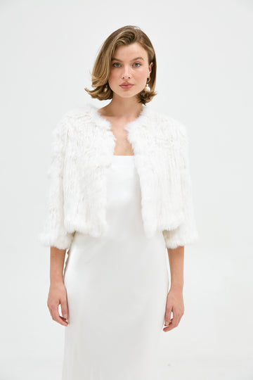 Tammy Jacket - White JACKET Bubish Luxe