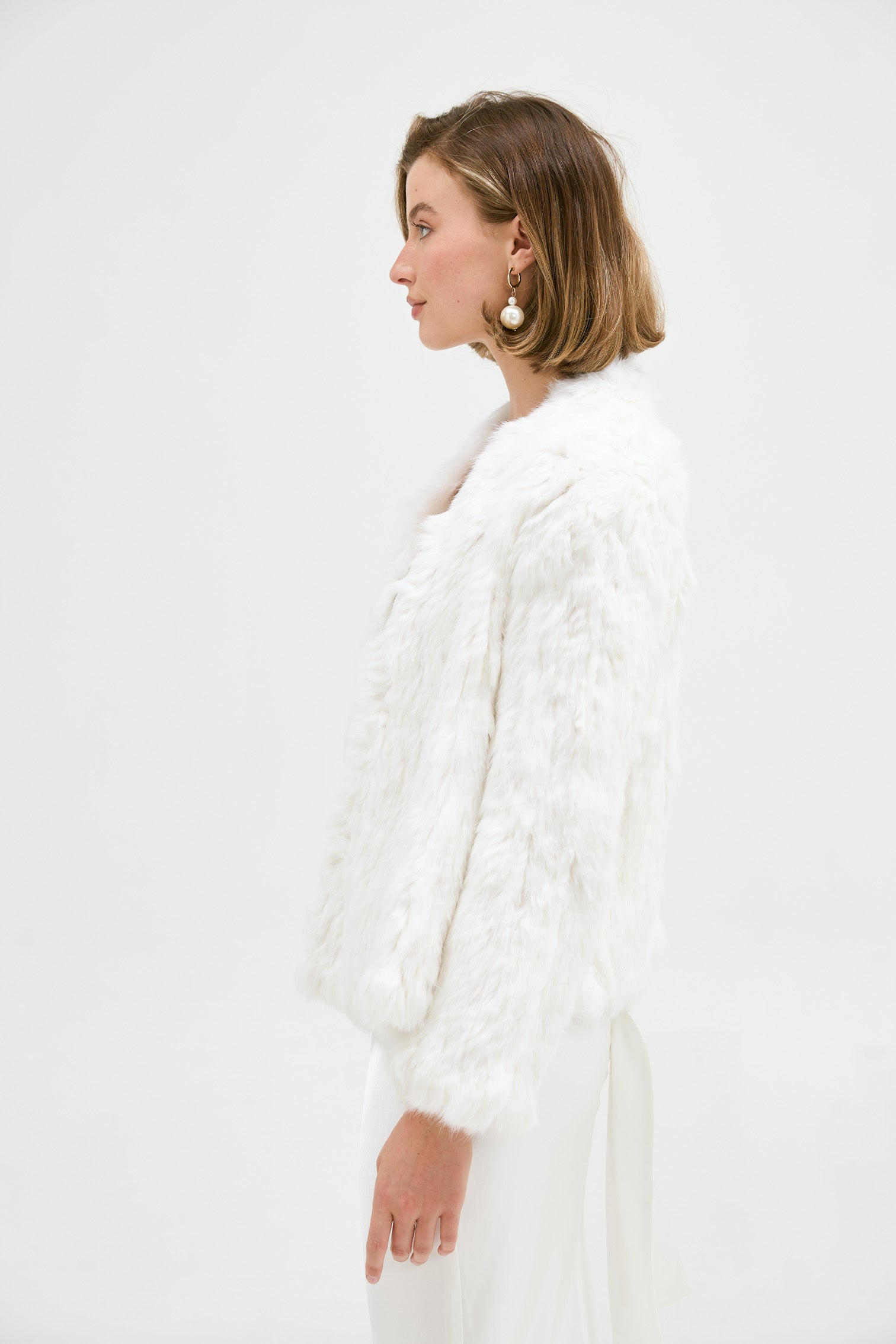 Bridal Valencia Jacket - White JACKET Bubish Luxe