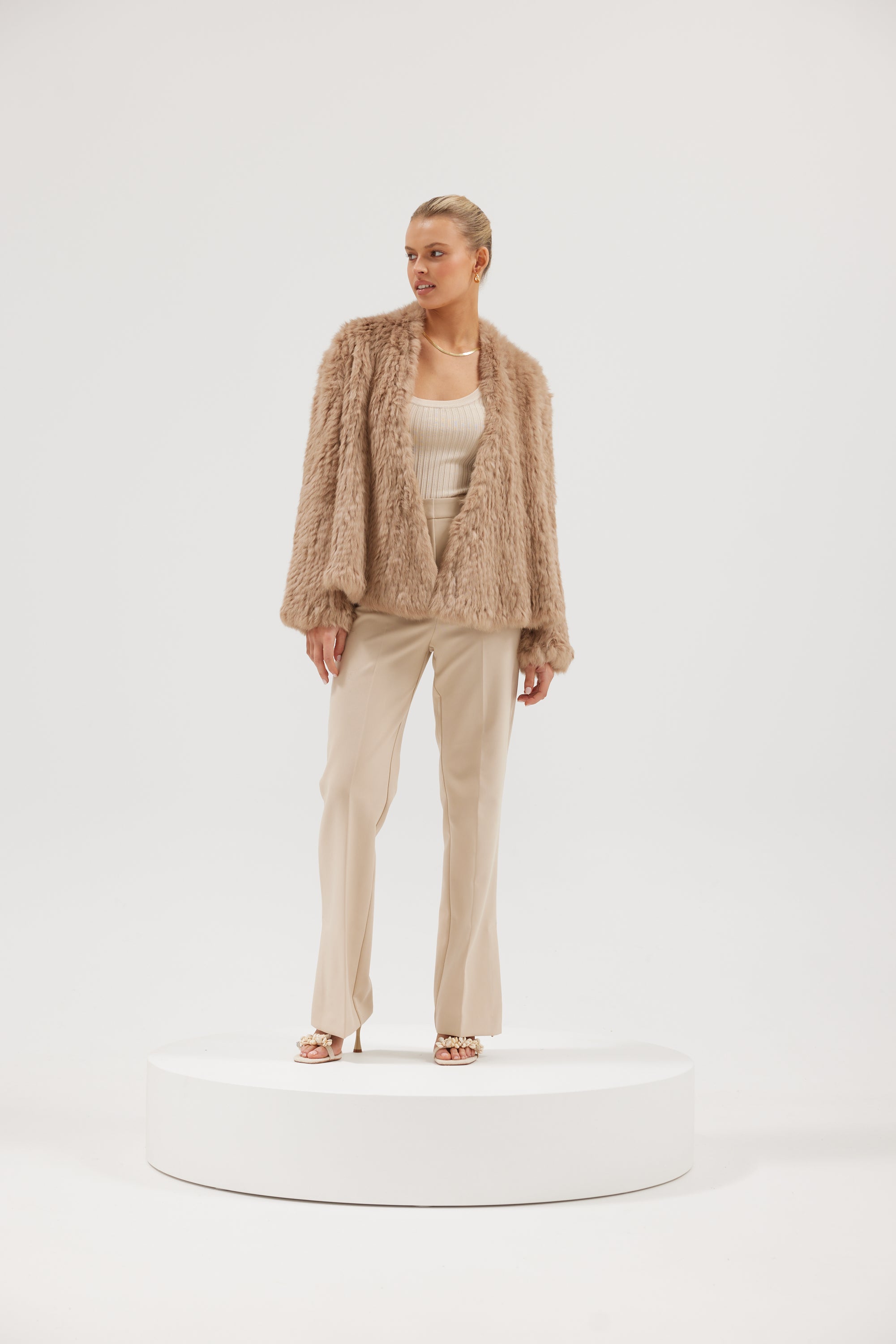 Valencia Jacket - Beige JACKET Bubish Luxe