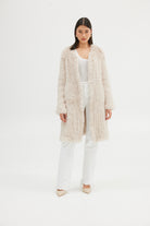 Stella Coat - Stone COAT Bubish Luxe