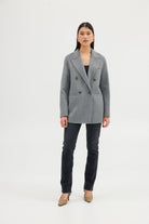 Blair Blazer - Grey JACKET Bubish Luxe 