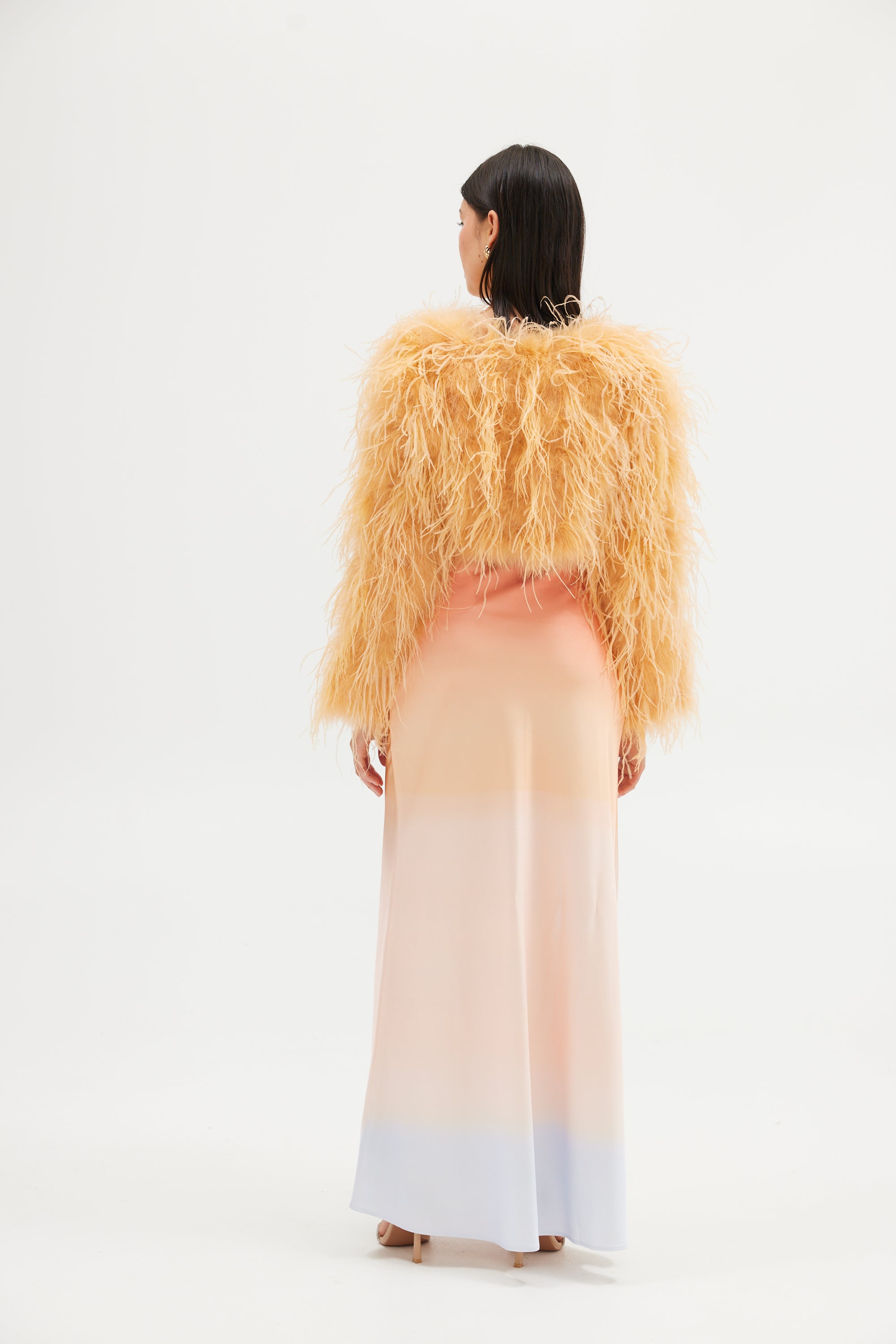 Sara Bolero - Tangerine JACKET Bubish Luxe