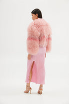 Georgina Jacket - Rosewater Flamingo JACKET Bubish Luxe