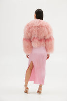 Georgina Jacket - Rosewater Flamingo JACKET Bubish Luxe