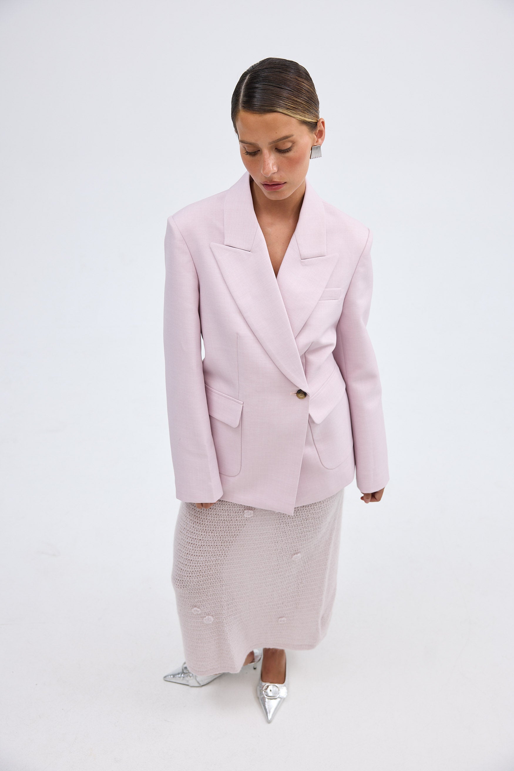 bubish Georgia Rosebud Knit Skirt Lilac SKIRT