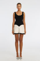 bubish Kendall Knit Dress Black/White DRESS