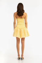 Lilah Dress - Yellow DRESS Bubish Luxe