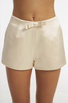 Penelope Bow Hot Short - Ivory TOP Bubish Luxe