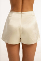 Penelope Bow Hot Short - Ivory TOP Bubish Luxe