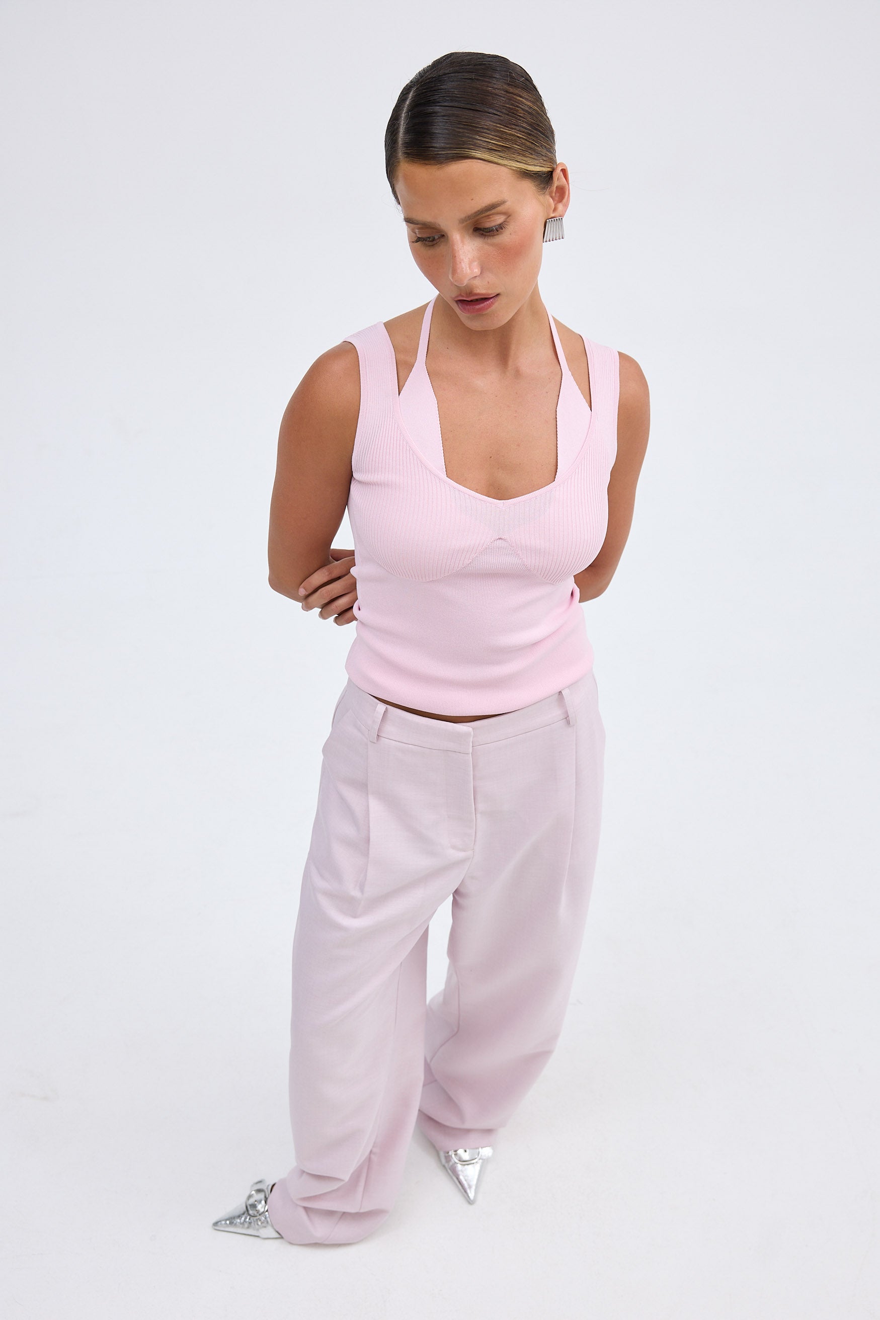 Sara Halter Top - Lilac | TOPS | bubish – Bubish Luxe