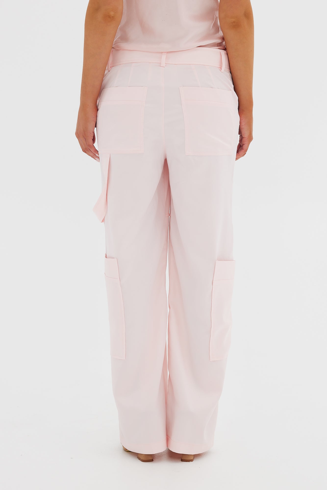 Lara Cargo Pant - Pink PANT Bubish Luxe