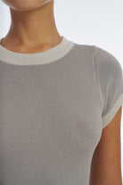 bubish Tori Knit Top Grey TOP