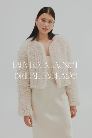 Faux Lola Bridal Package - 3 x Jackets + 1 complimentary