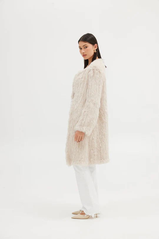 Stella Coat - Stone COAT Bubish Luxe